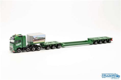 Herpa Kübler Volvo FH16 Globetrotter XL Heavy Duty Semitrailer 315845