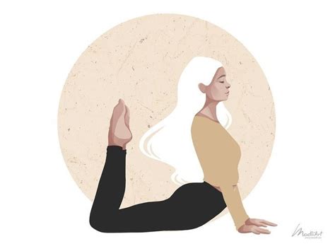 Pin by Alinne Marst on ILUSTRACIÓN ART Yoga illustration Yoga