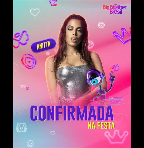 Foto Anitta no BBB 23 cantora é confirmada pela TV Globo e se