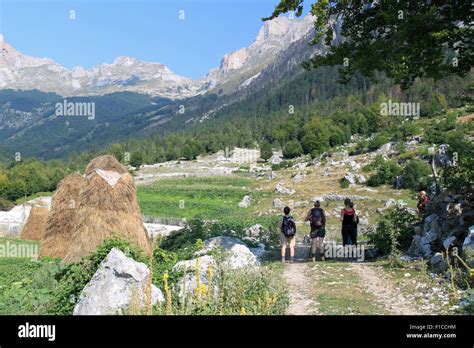 Kukaj, Valbona Valley National Park, Accursed Mountains, Albania, Balkans, Europe Stock Photo ...