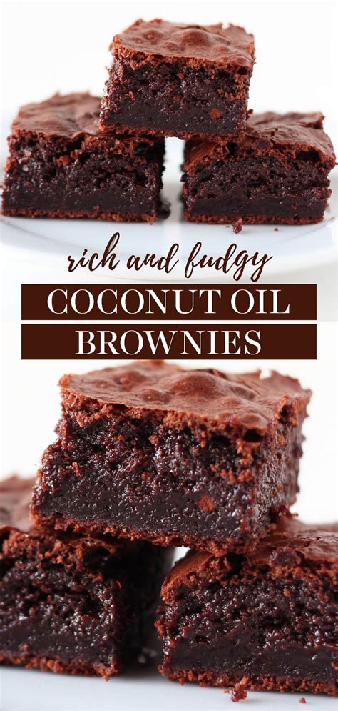 Coconut Oil Brownies Handle The Heat