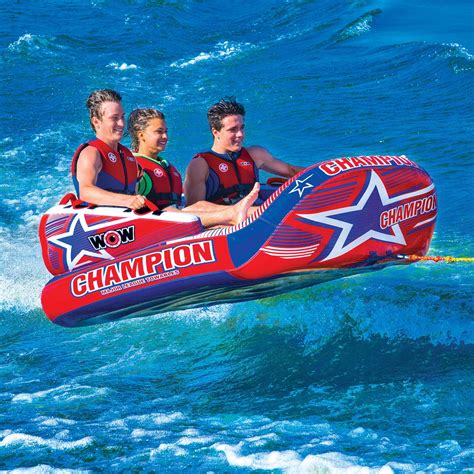 1 2 3 And 4 Person Water Towable Tubes Boating Tube Towables For