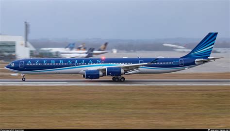 4K AI08 AZAL Azerbaijan Airlines Airbus A340 642 Photo by Sinan Üstün