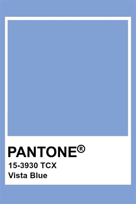 Pantone Vista Blue Pantone Color Pantone Blue Pantone Colour Palettes