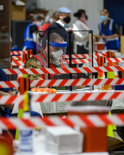 Maryland National Guard Assisting With Vaccinations