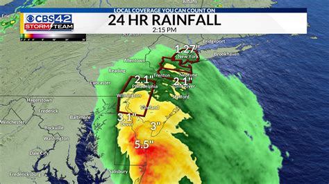 Tropical Storm Fay Brings Heavy Rain And Strong Winds To The Northeast