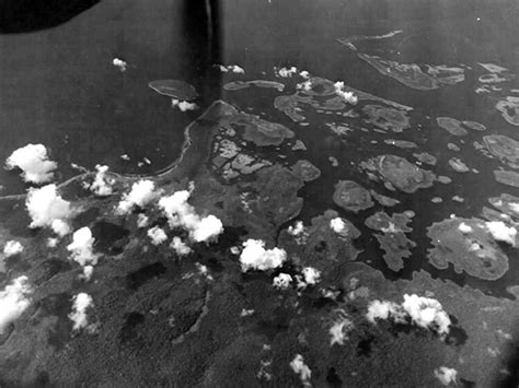 Pacific Wrecks Aerial View Of Arawe Cape Merkus Bordering Arawe