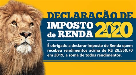 Declaração De Imposto De Renda 2020