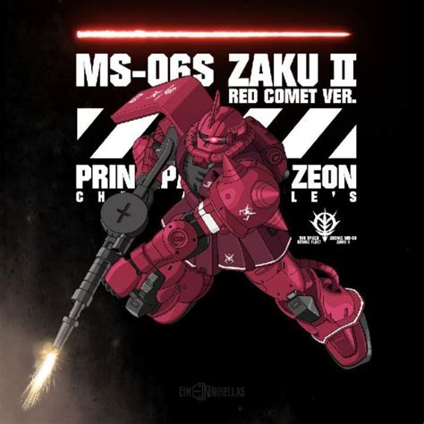 EIMNIHELLAS On Instagram MS 06S ZAKU II Red Comet Ver Principality