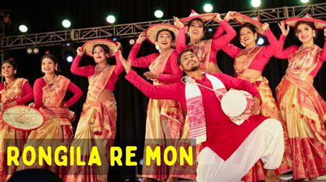 Rongila Re Mon Bengali Assamese Fusion Folk Dance Shailee