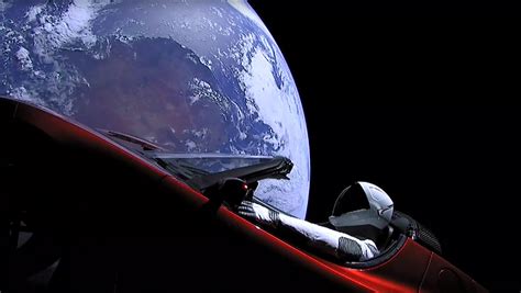 Elon Musk Put Starman Into Orbit In A Tesla See The Incredible Image