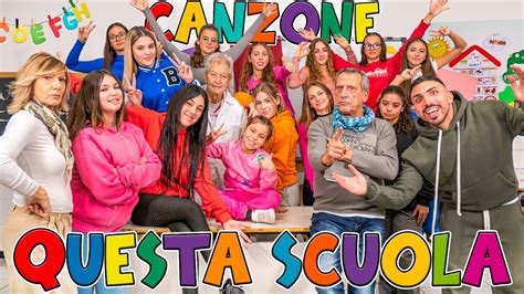 Stefano E Ilary Questa Scuola Canzone Ufficiale YouTube