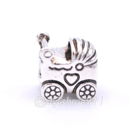 Authentic Pandora Baby Carriage Charm Etsy