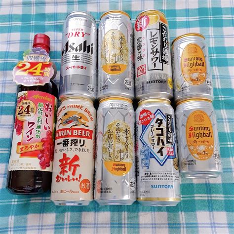 アサヒ ワイン、ビール、ハイボール等9本セットの通販 By Minnies Shop｜アサヒならラクマ