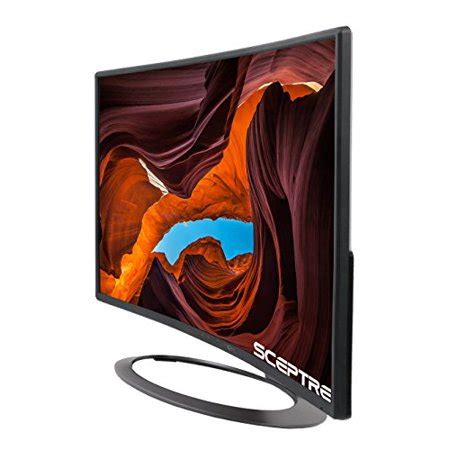 The Sceptre monitor is a Curved 27" 144Hz Monitor, but only 1080p