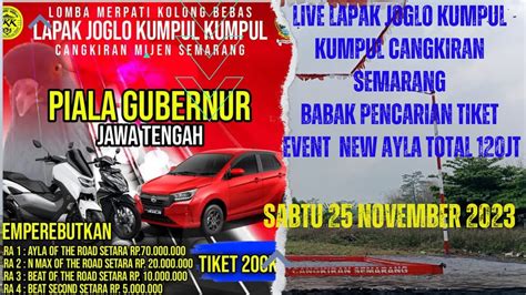 Live Babak Pencarian Tiket Lapak Joglo Kumpul Kumpul Event New Ayla