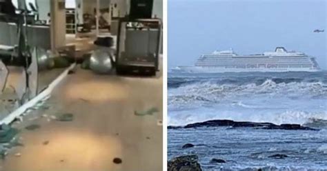 Cruise Ship Hit By Wave Garnet Federica