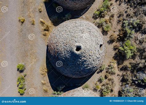 Aerial View Of The Beautiful Ward Charcoal Ovens State Historic Park