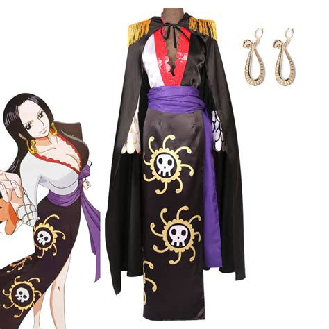 Anime One Piece Stampede Boa Hancock Outfit Cosplay Costume Dress With Procosplayshop