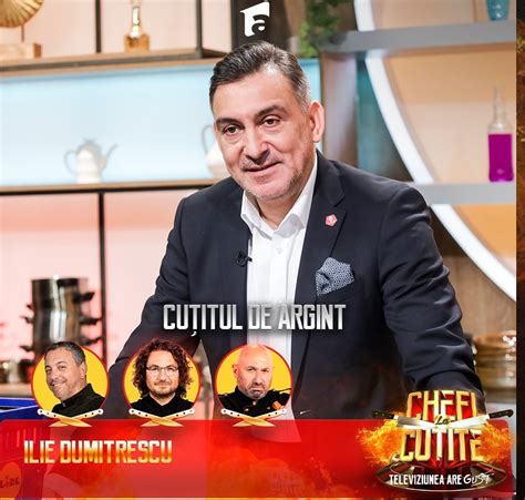 Ilie Dumitrescu S A Prezentat Ca Un Chef Cu Stele Michelin La Emisiunea