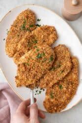 Almond Crusted Chicken {Oven-Baked} - Feel Good Foodie