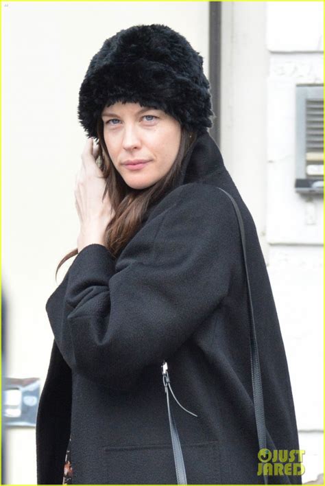 Photo Liv Tyler Shows Off Bare Baby Bump Photo Just