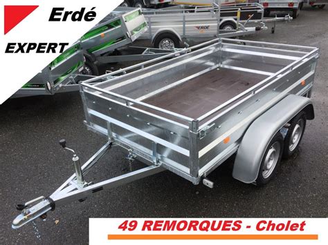 ERDE EXPERT LC PRO 252 NF GALVA 251 X 135 X 45 Cm 2 Essieux Sans