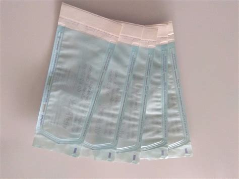 Disposable Medical Consumables Self Seal Sterilisation Flat Pouch