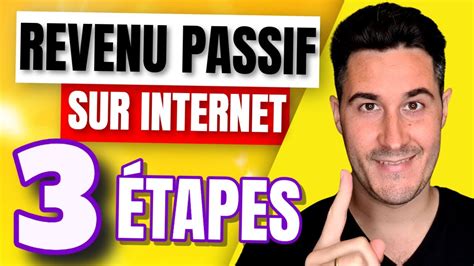 Comment Créer Un Revenu Passif En Seulement 3 Étapes YouTube