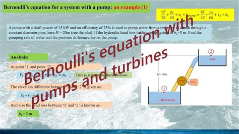 What Is The Most Practically Used Bernoulli S Equation For The System