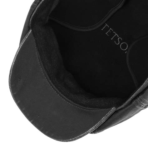 Hatteras Datto Flat Cap With Ear Flaps By Stetson