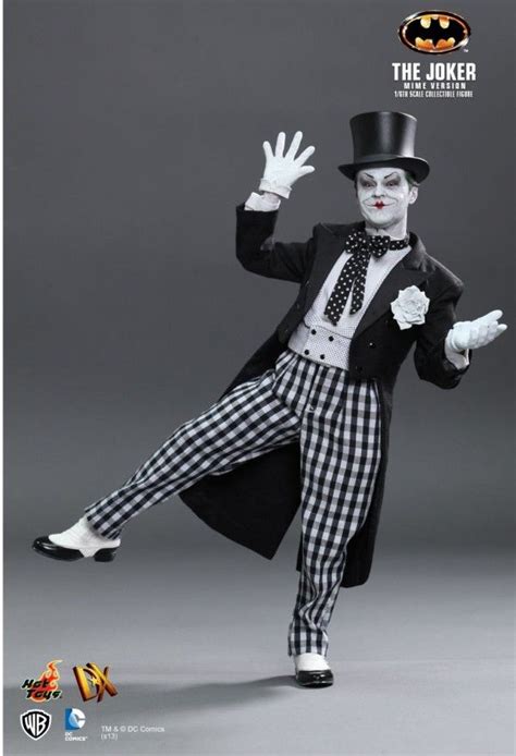 Hot Toys DX14 1989 Batman The Joker 1 6th Scale Mime Version Action Figure 小丑默劇版 Clark s