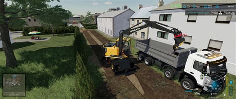 Volvo Ewr V Fs Mod Farming Simulator Mod