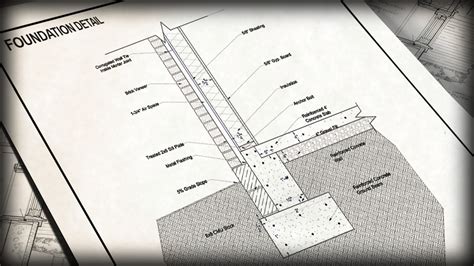 Drawing A Wall And Foundation Detail In Autocad Pluralsight