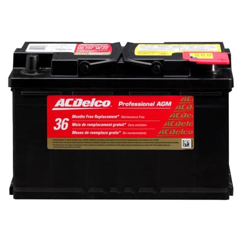 Acdelco® 94ragm Professional™ Agm Maintenance Free Battery