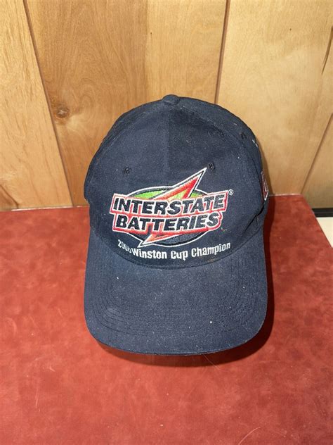 Winston Cup Champion Interstate Batteries Hat Gem