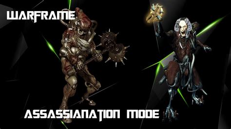 Waframe Assassination Mode Captain Vor And Lieutenant Lech Kril Youtube