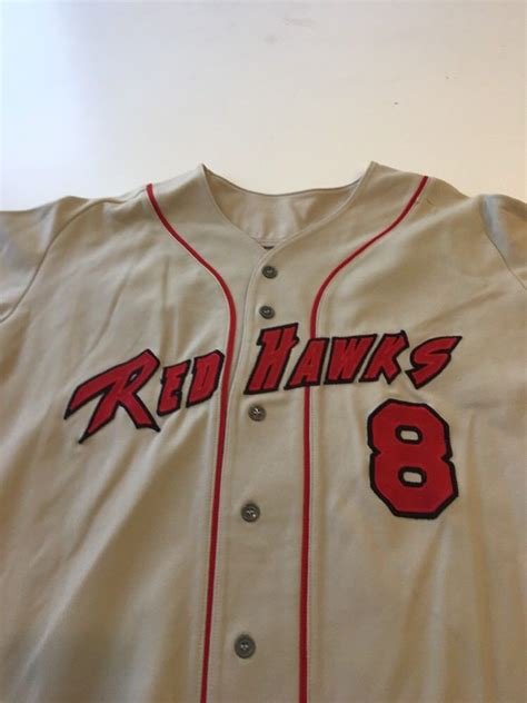 Game Worn Used Miami Red Hawks Baseball Jersey Size 48 #8 – D1Jerseys