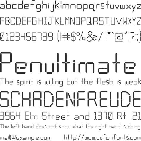 Calculator Font Download Free For Desktop And Webfont