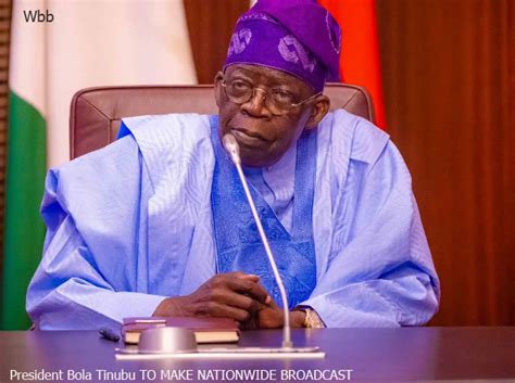 Hotnews Tonight: President Bola Tinubu TO MAKE NATIONWIDE BROADCAST On Monday 12th Jun 2023,