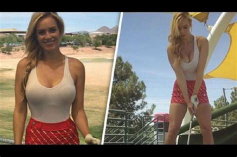 La Golfista Más Sexy Del Mundo En Medio De Una Polémica Que Divide