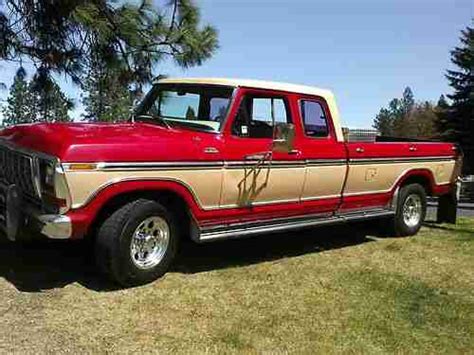 Buy Used 1977 Ford F250 Ranger Supercab In Spokane Washington United