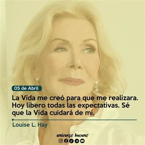 afirmación del día Afirmaciones de louise hay Frases de louise hay