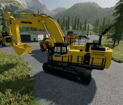 Komatsu PC 1250 V1 0 FS22 Mod Farming Simulator 22 Mod