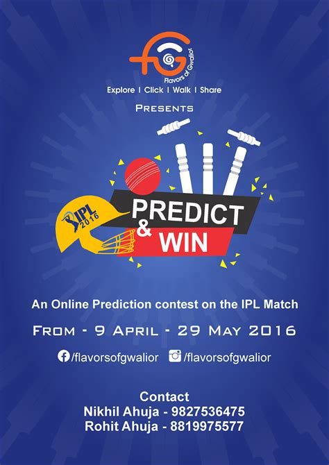 Ipl Predict And Win On Behance