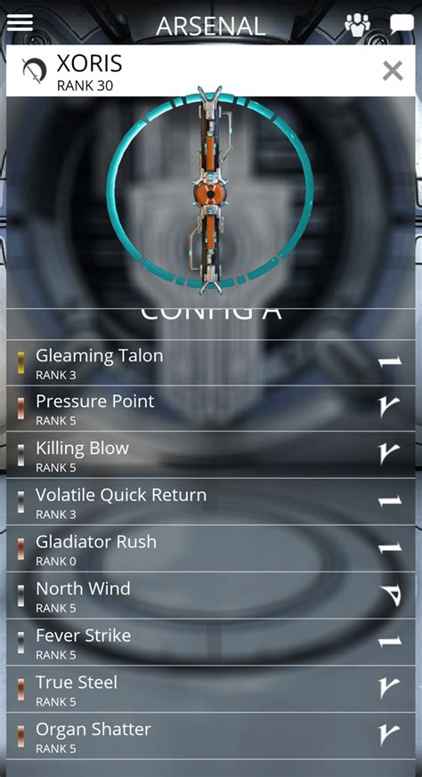 Any Suggestions To Imepove This Xoris Build Rwarframe