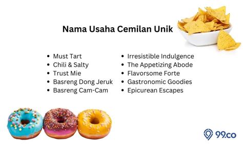 Ide Nama Usaha Cemilan Kekinian Lucu Dan Aesthetic