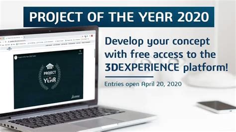 Dassault Systèmes On Twitter Submissions For Project Of The Year 2020 Are Open Beginning April