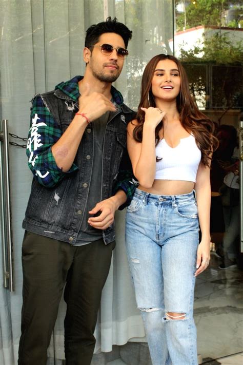 Tara Sutaria, Sidharth Malhotra promote their film "Marjaavaan