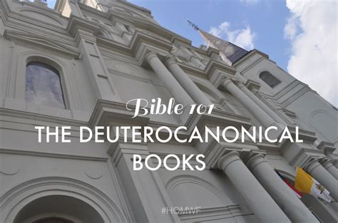 The Importance Of The Deuterocanonical Books — Heart Of Mary